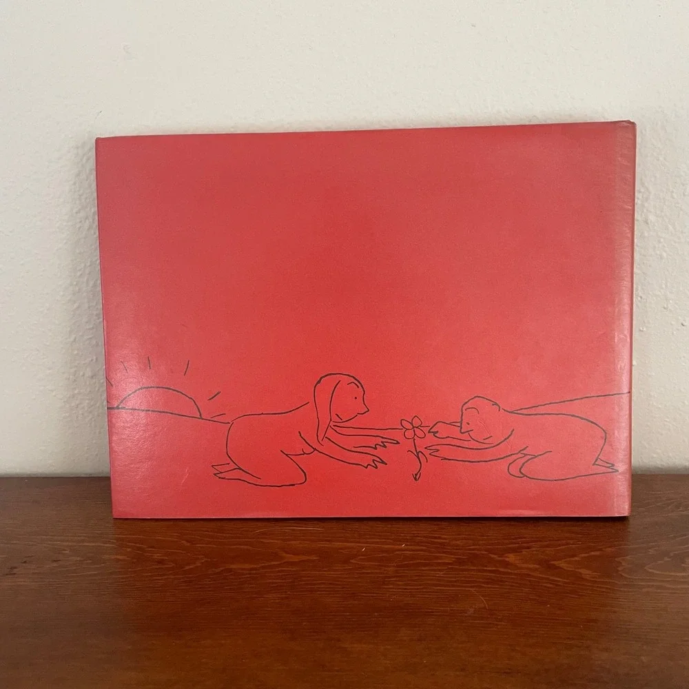Vintage 1939 The Last Flower by James Thurber 1st edition Hardcover Book Parable